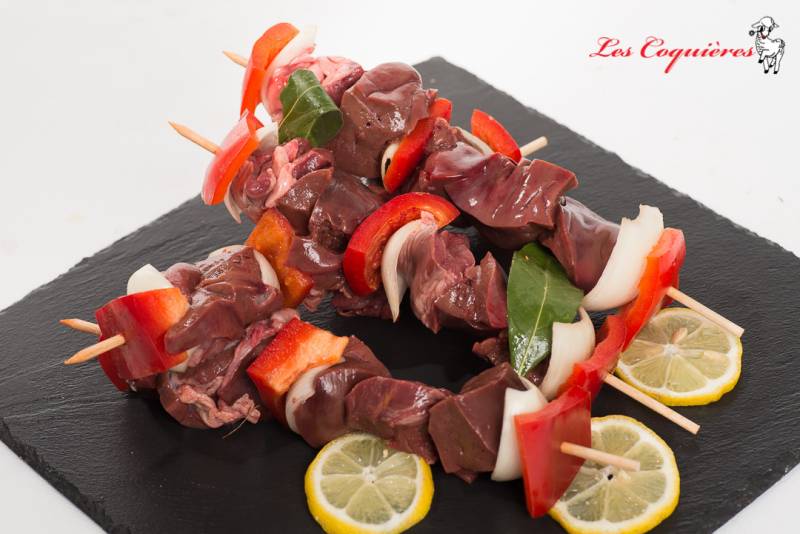 BROCHETTES D'ABATS D'AGNEAU